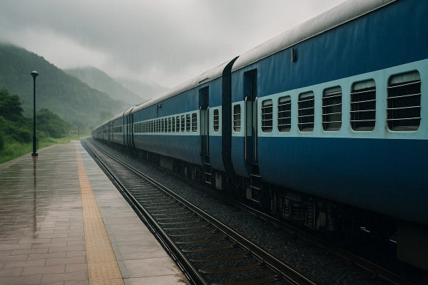 Train Delayed in Monsoon? Refunds, Food & Safety Tips