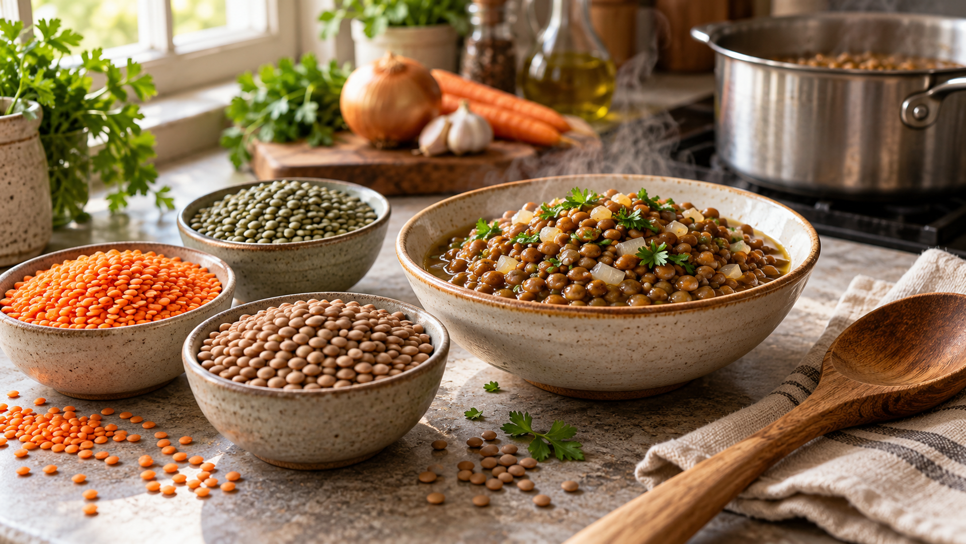 How to Cook Lentils: Choose the Right Type and Texture by Mira Sen on AllBlogs