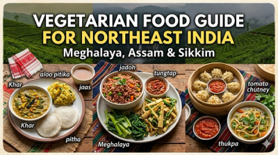 Vegetarian Food Guide for Northeast India: Meghalaya, Assam & Sikkim
