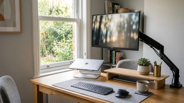 Laptop Stand vs Monitor Arm vs Monitor Riser: What Should You Buy for a Small Desk? by Bhavya Bhut on AllBlogs