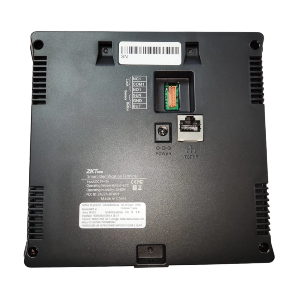 ZKTeco MB10-VL, vista 3