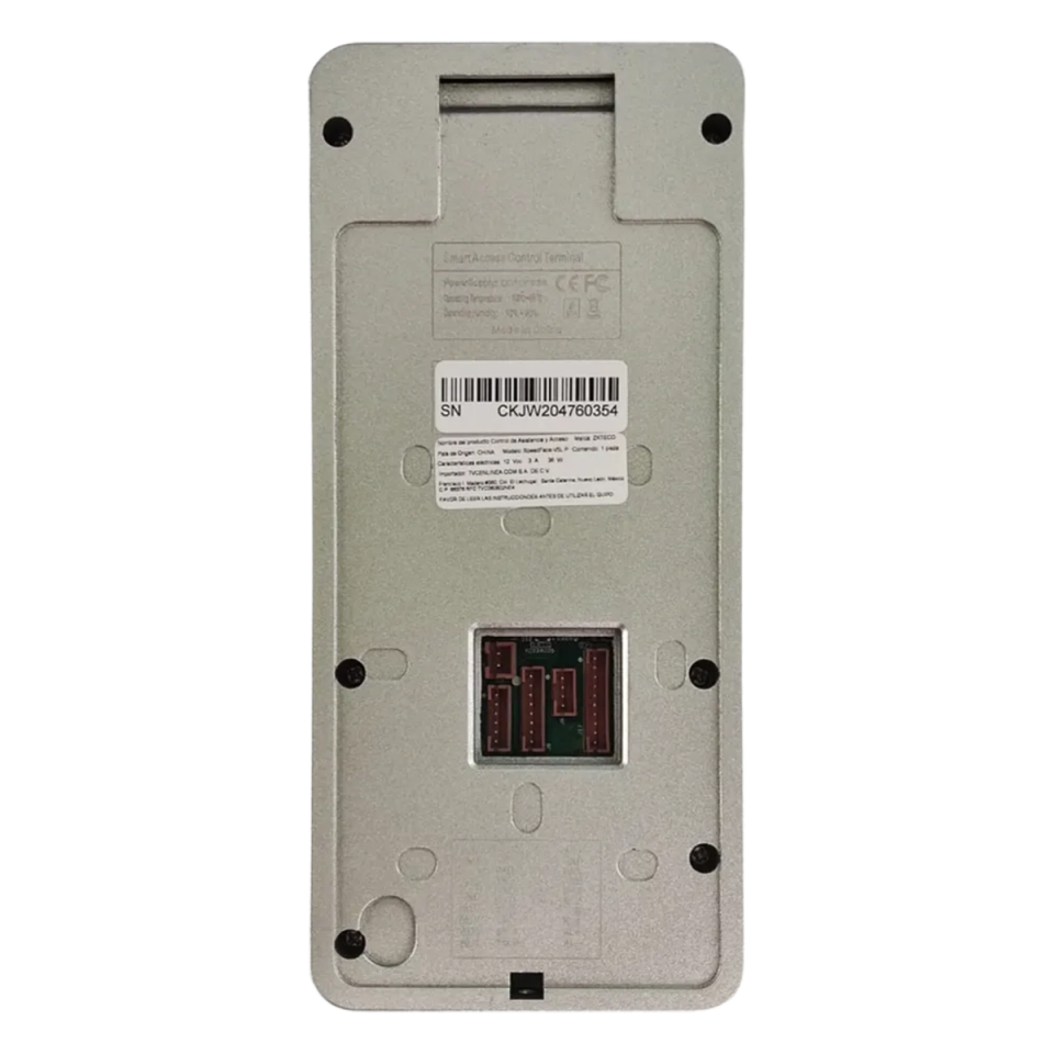 ZKTeco SpeedFace V5L WiFi, vista 3