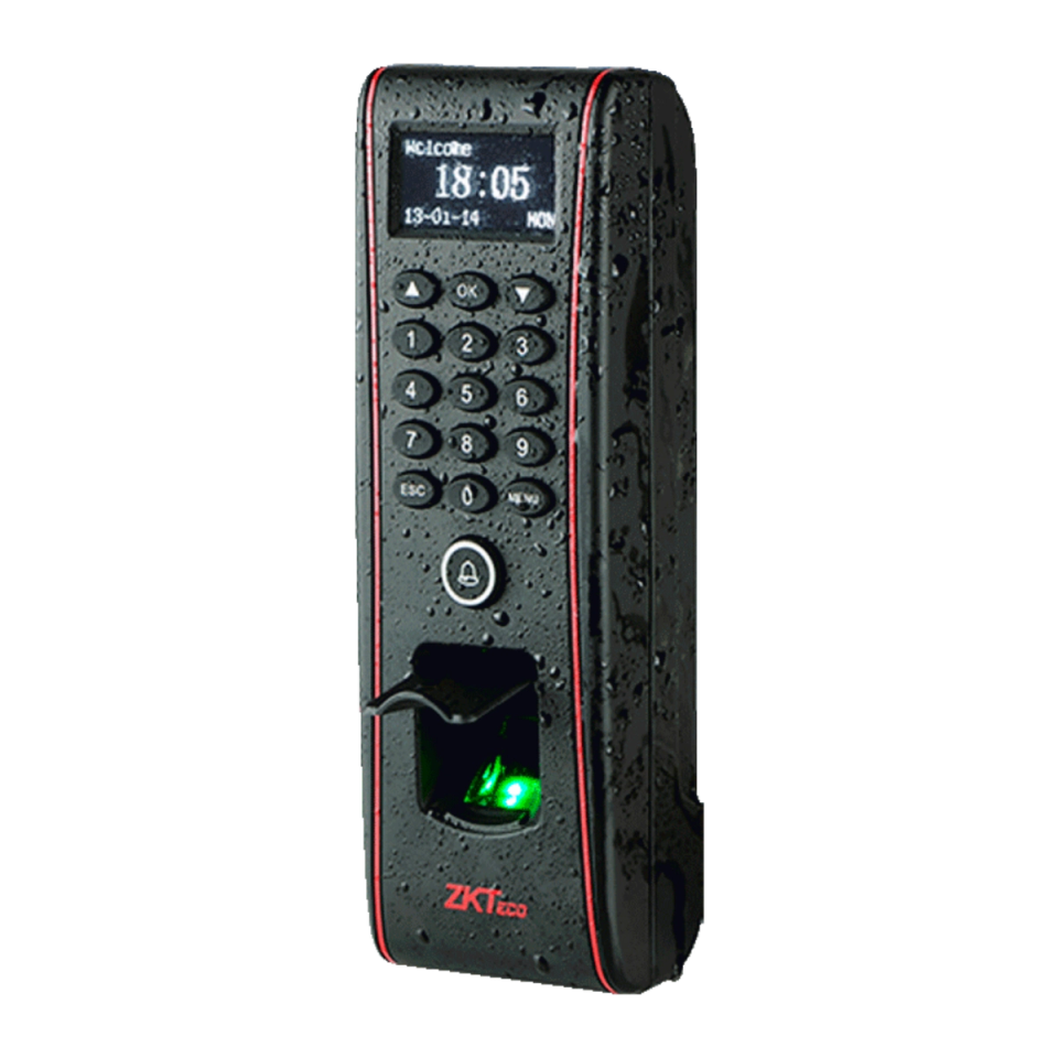 ZKTeco TF1700, vista 2