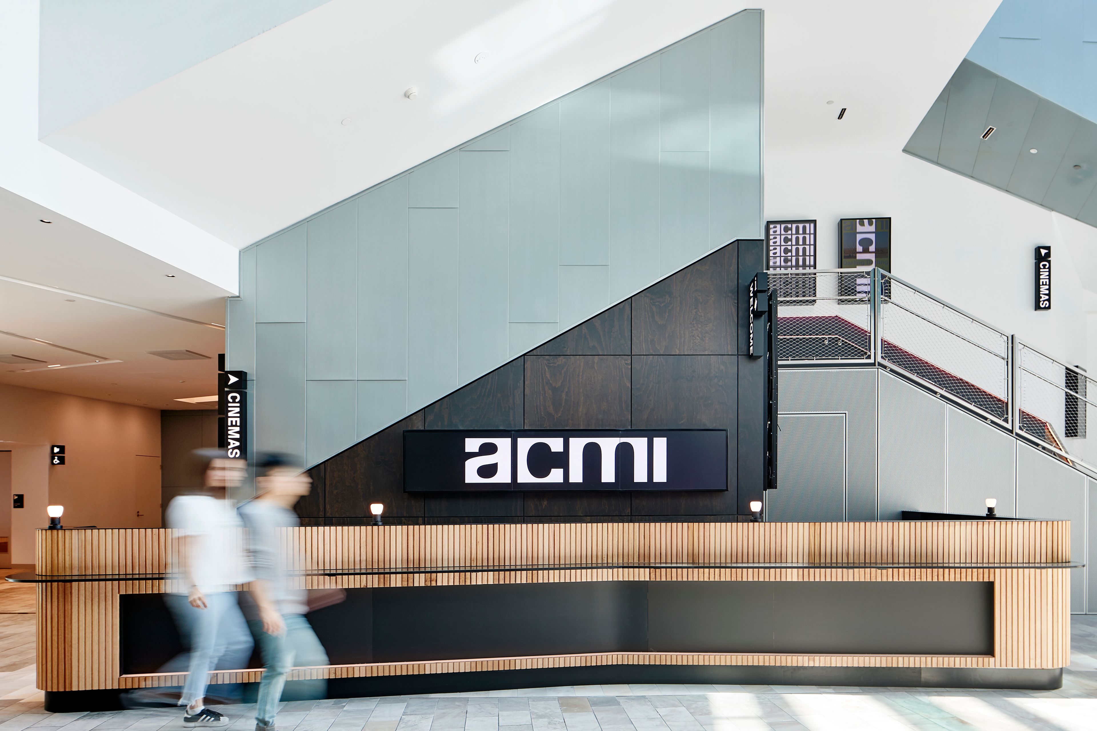 Service counter of atrium