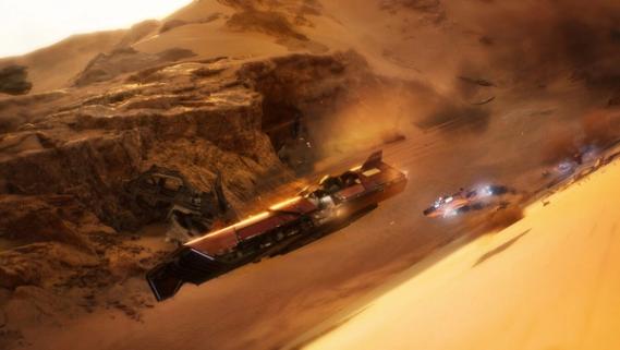Star Wars: Galactic Racer screenshot 1