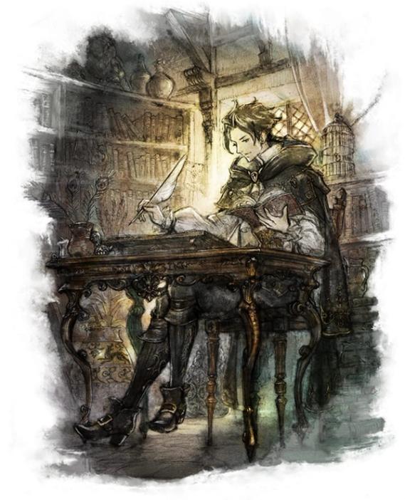 Octopath Traveler artwork