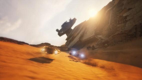 Star Wars: Galactic Racer screenshot 2