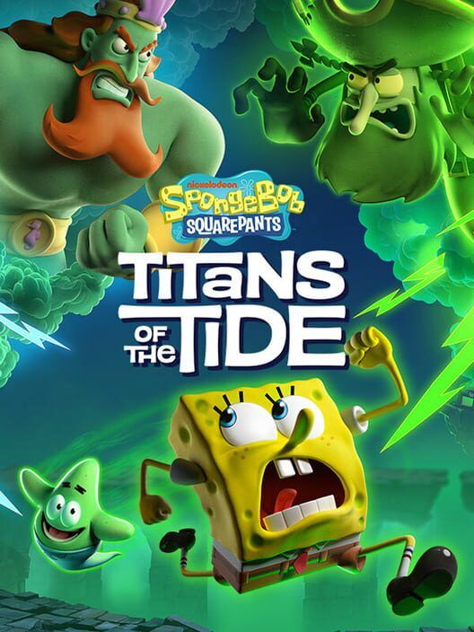 SpongeBob SquarePants: Titans of the Tide box art