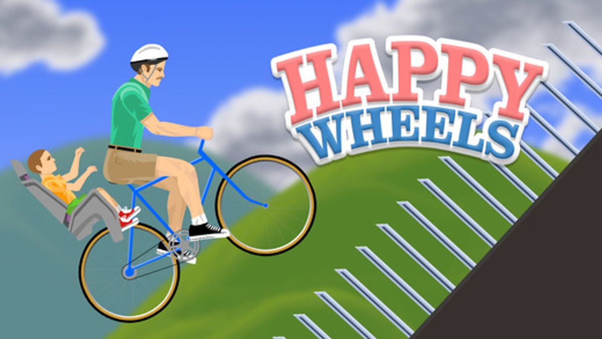 Welcome to the Dark World of Happy Wheels