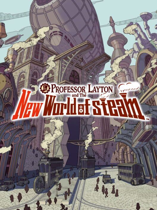 Professor Layton and the New World of Steam box art