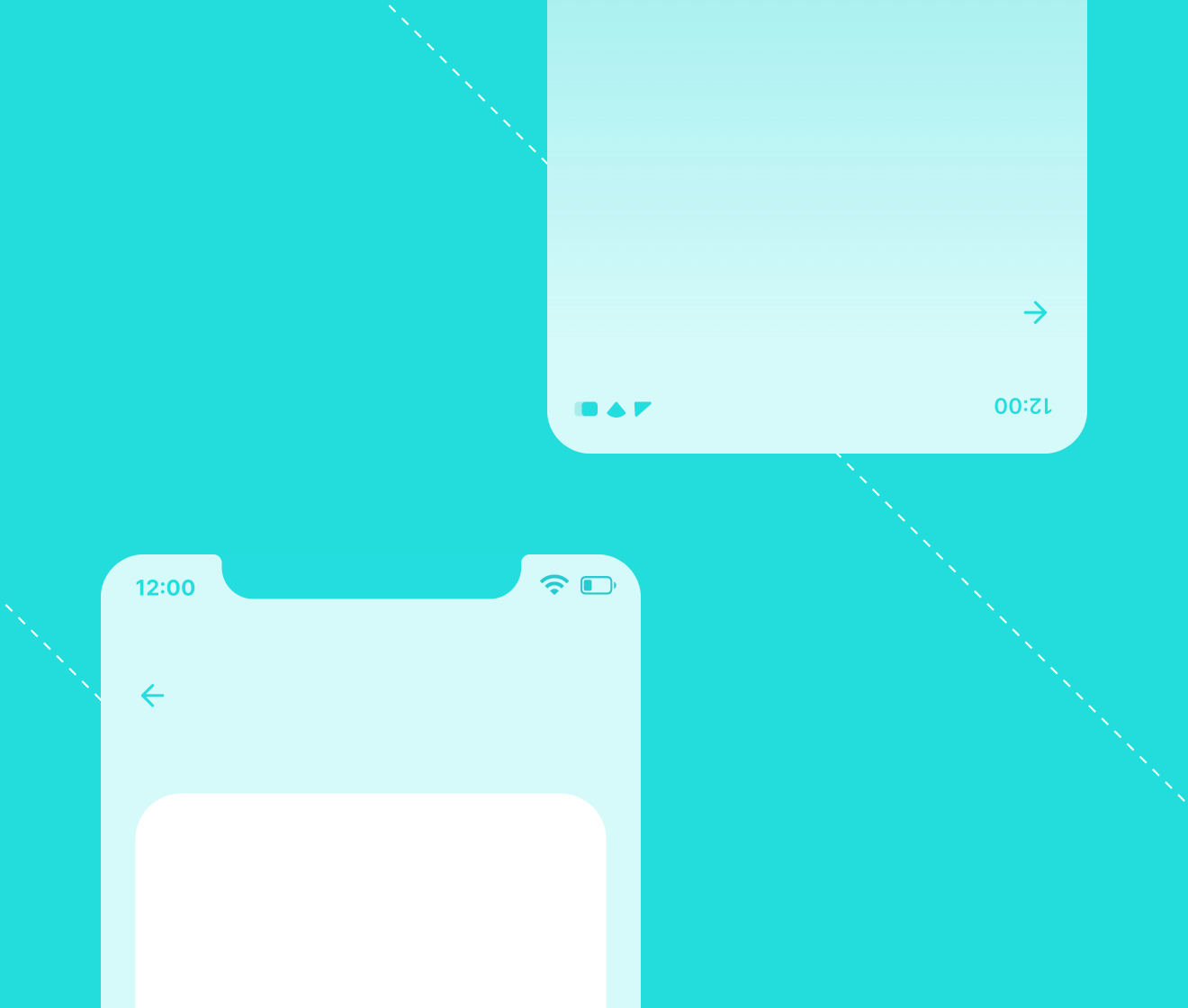 Create wireframes for iOS and Android apps
