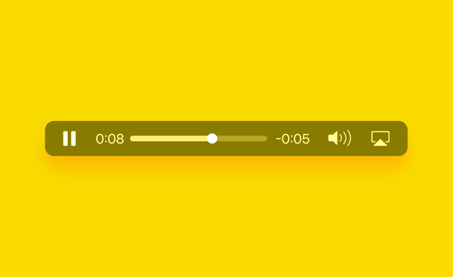 Audio Player package that is available on framer