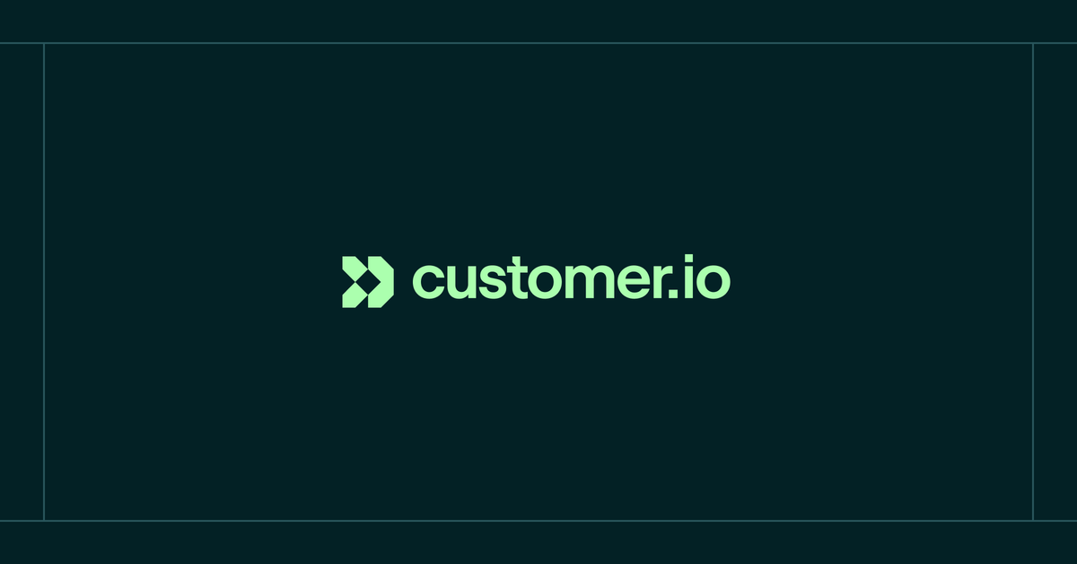 Customer.io website preview