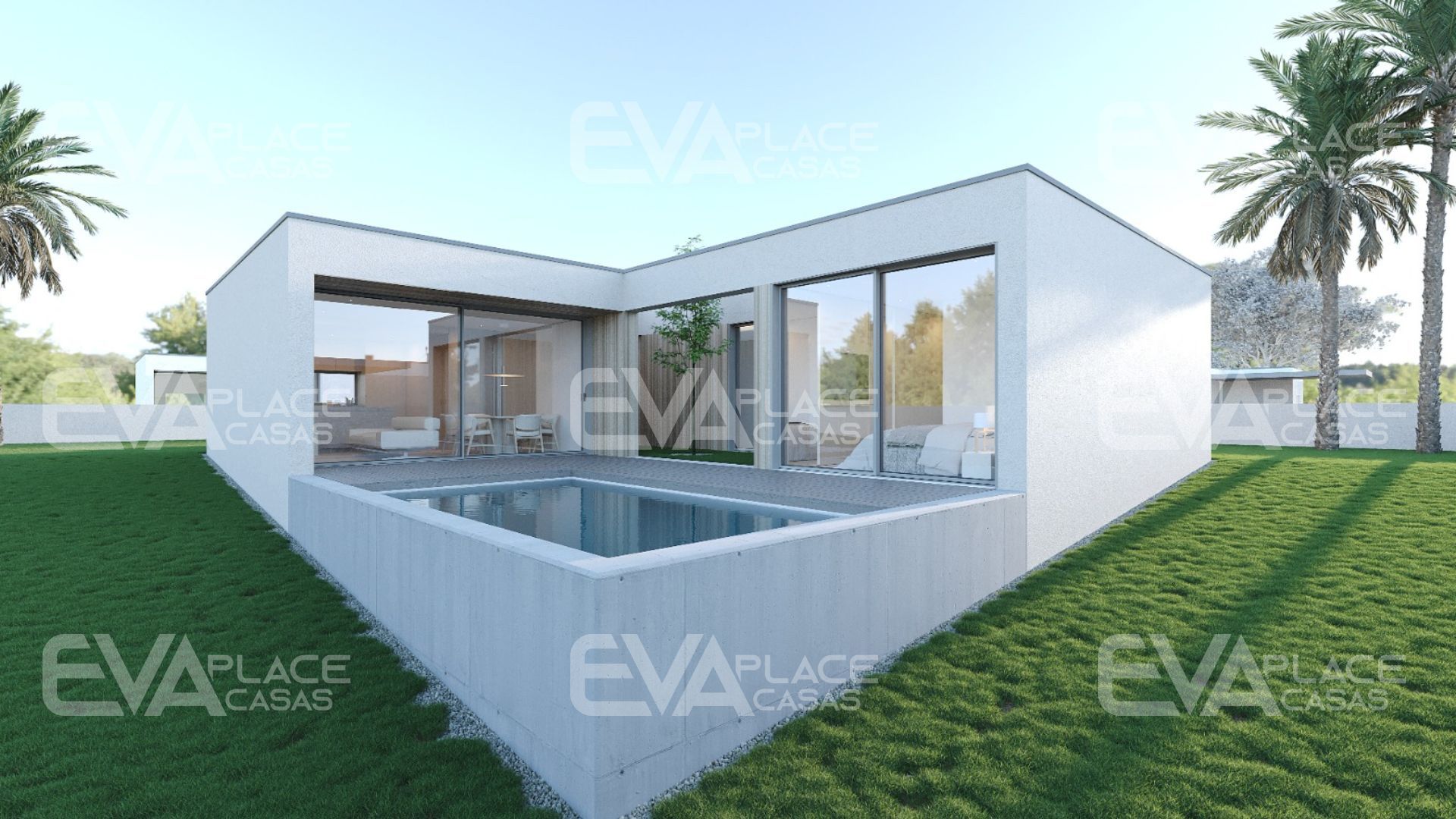 Casa em aço leve modelo Phoenix - EVAPLACE