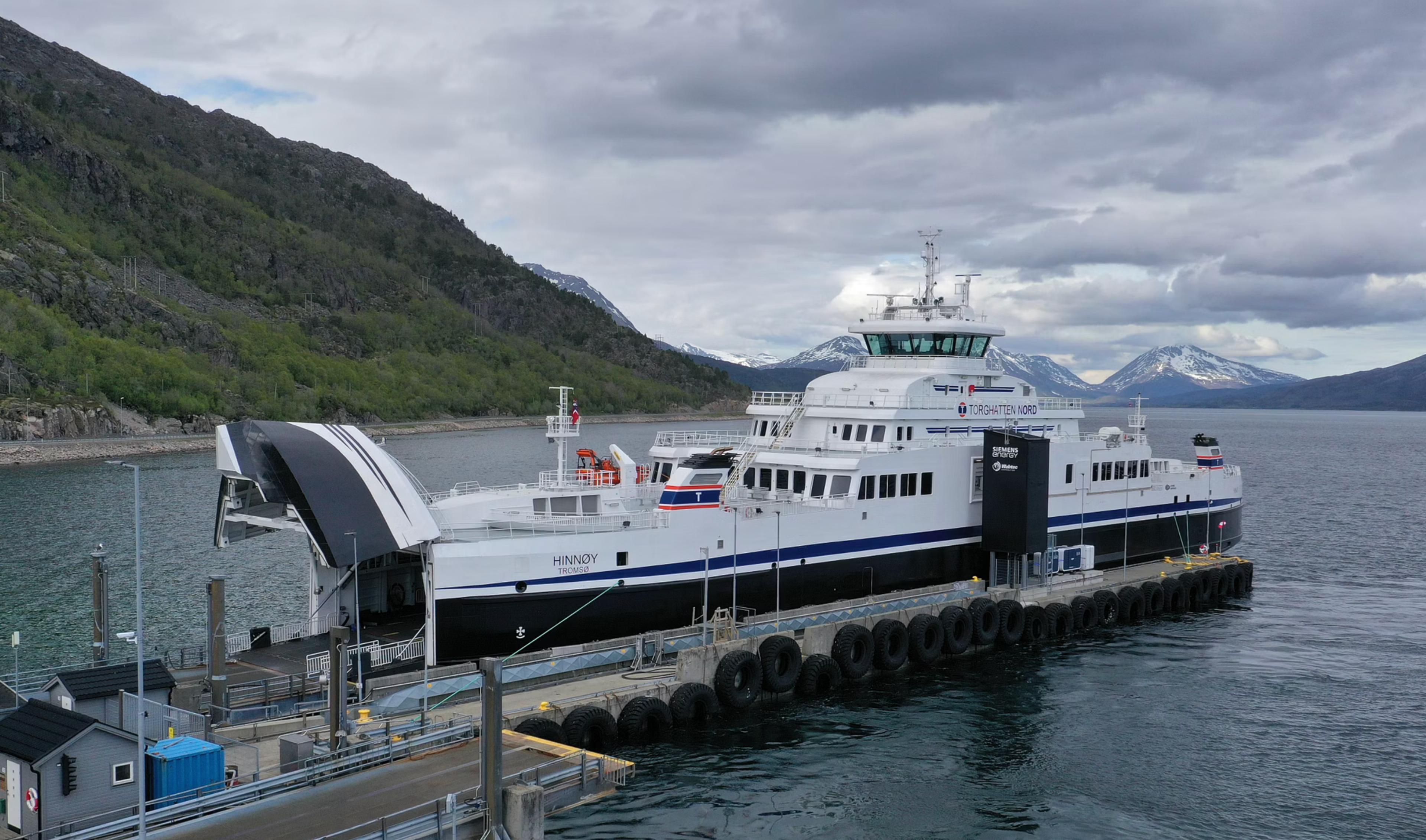Landstrøm og hurtiglading for skip og ferger