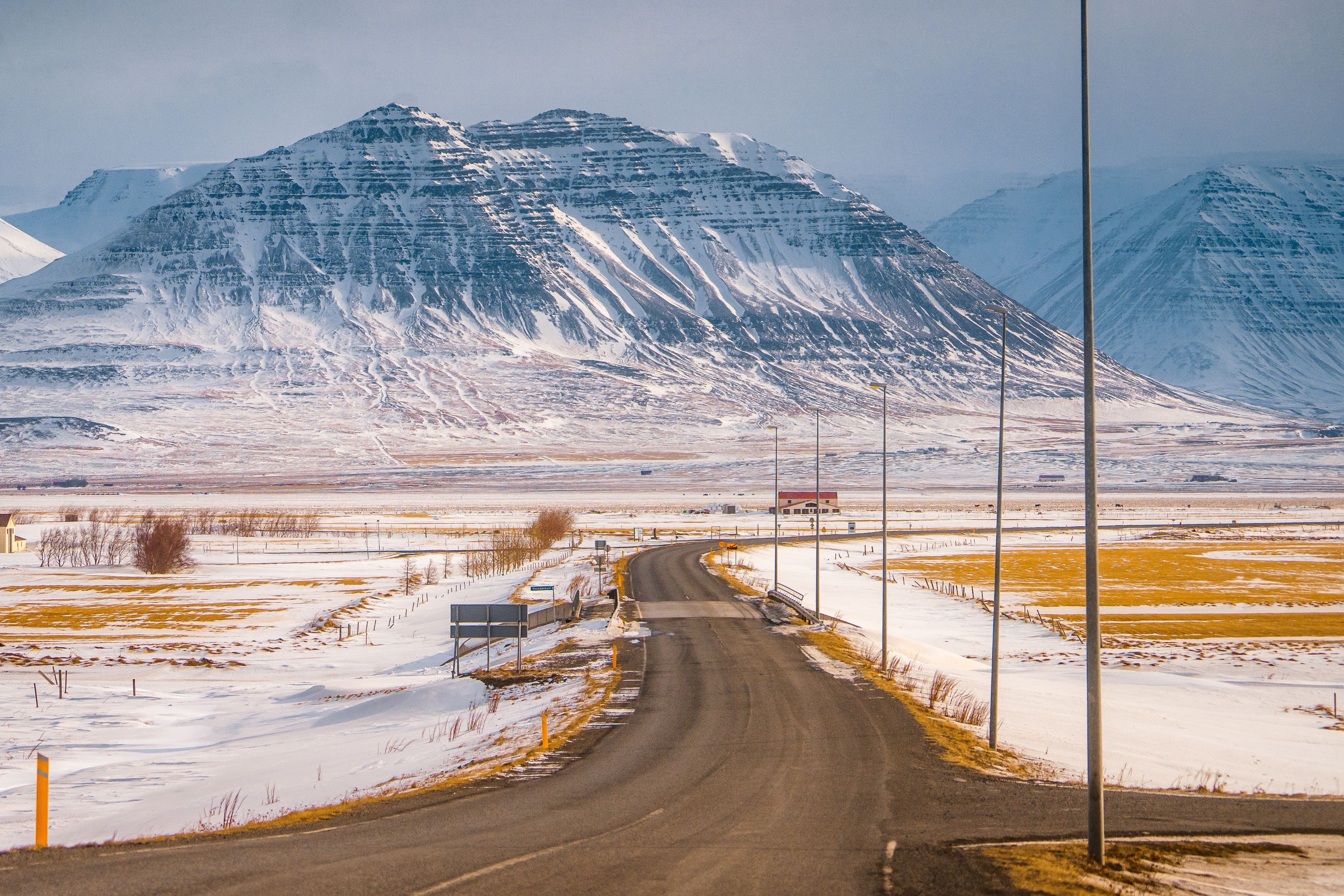 Akureyri på Island