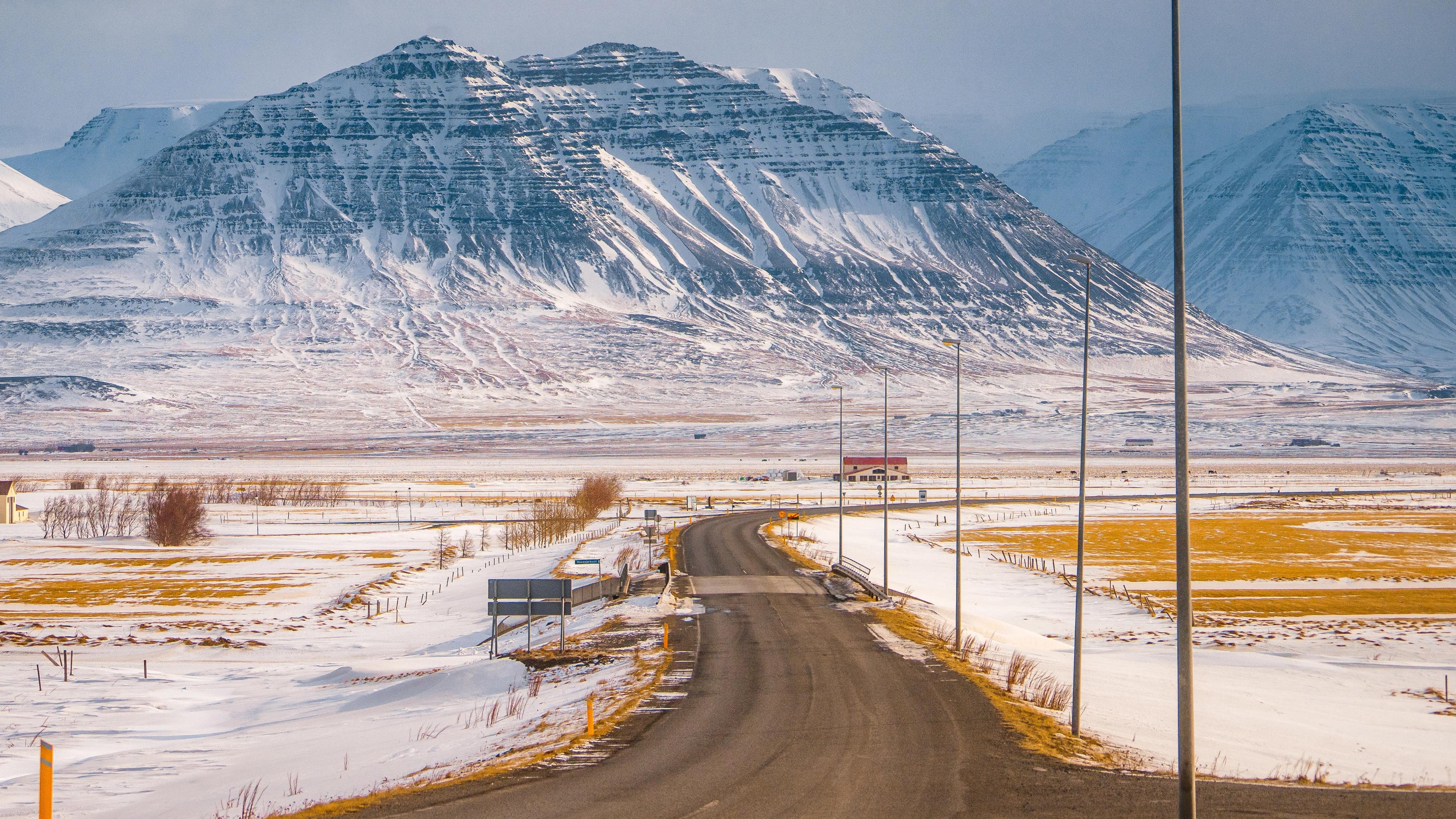 Akureyri på Island