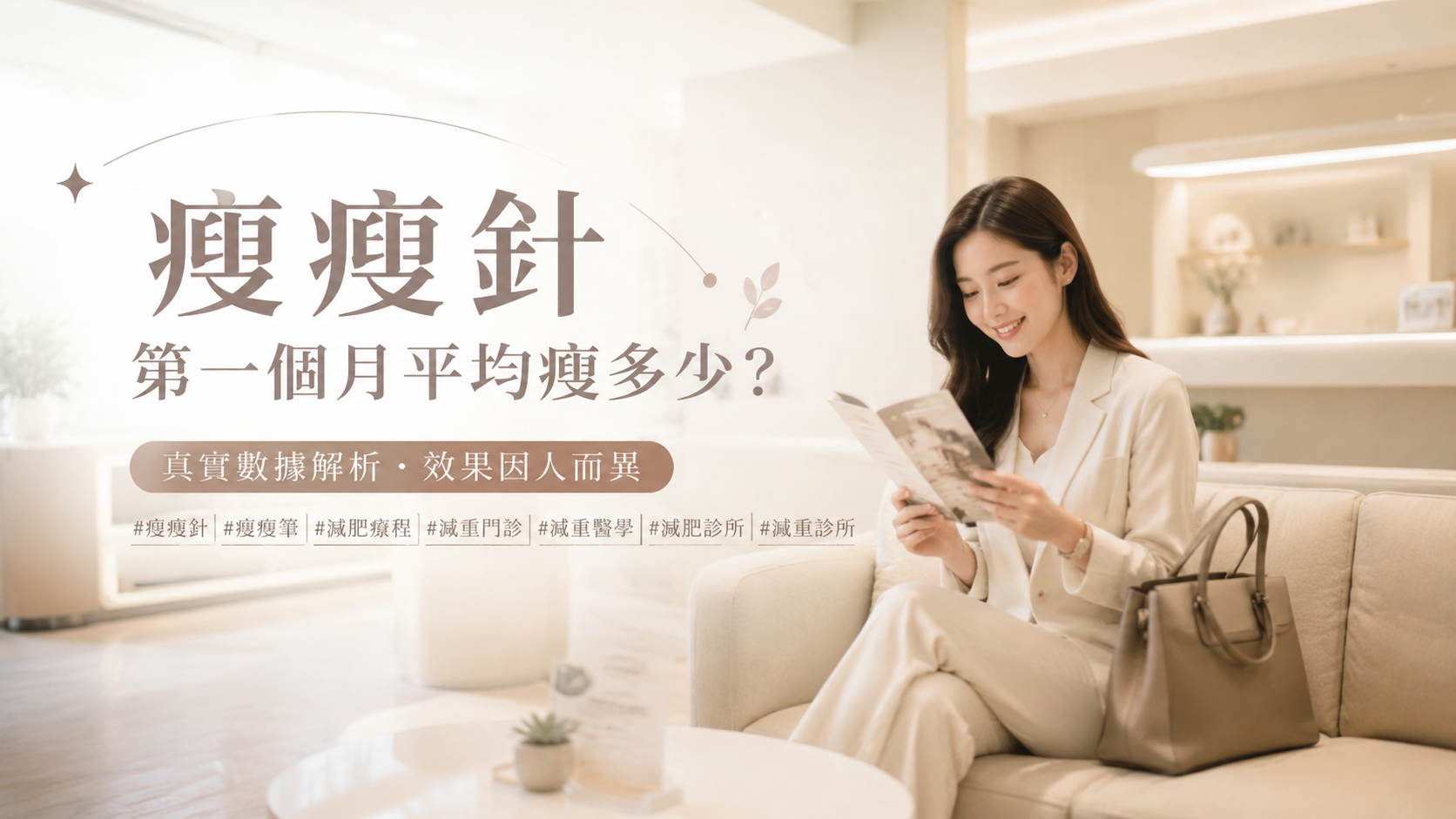 瘦瘦針第一個月平均瘦多少？