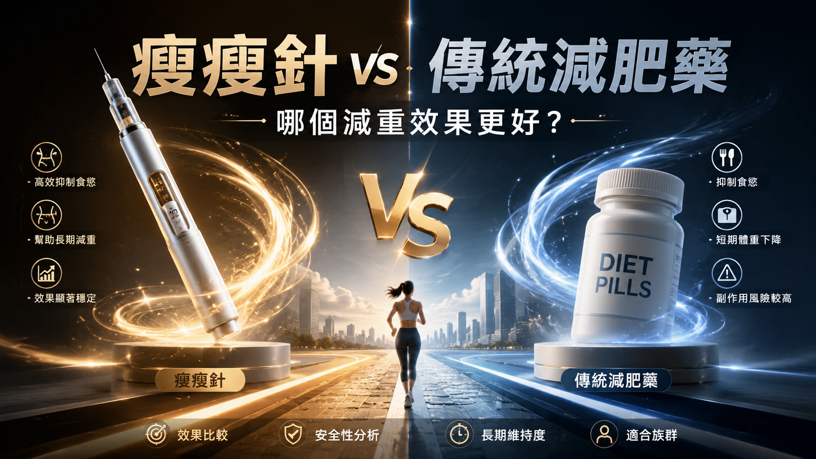瘦瘦針 vs 傳統減肥藥：哪個減重效果更好？
