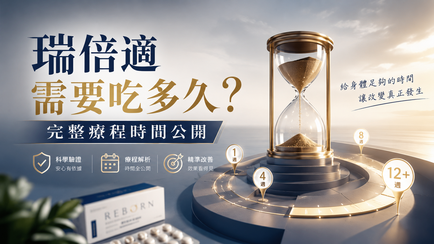 瑞倍適需要吃多久？完整療程時間公開