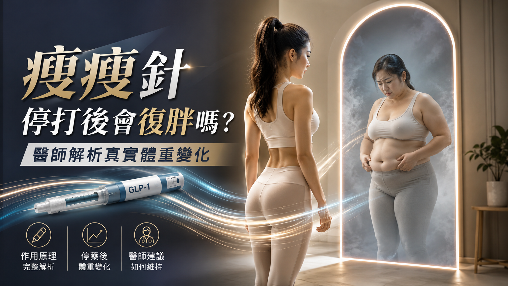 瘦瘦針停打後會復胖嗎？醫師解析真實體重變化