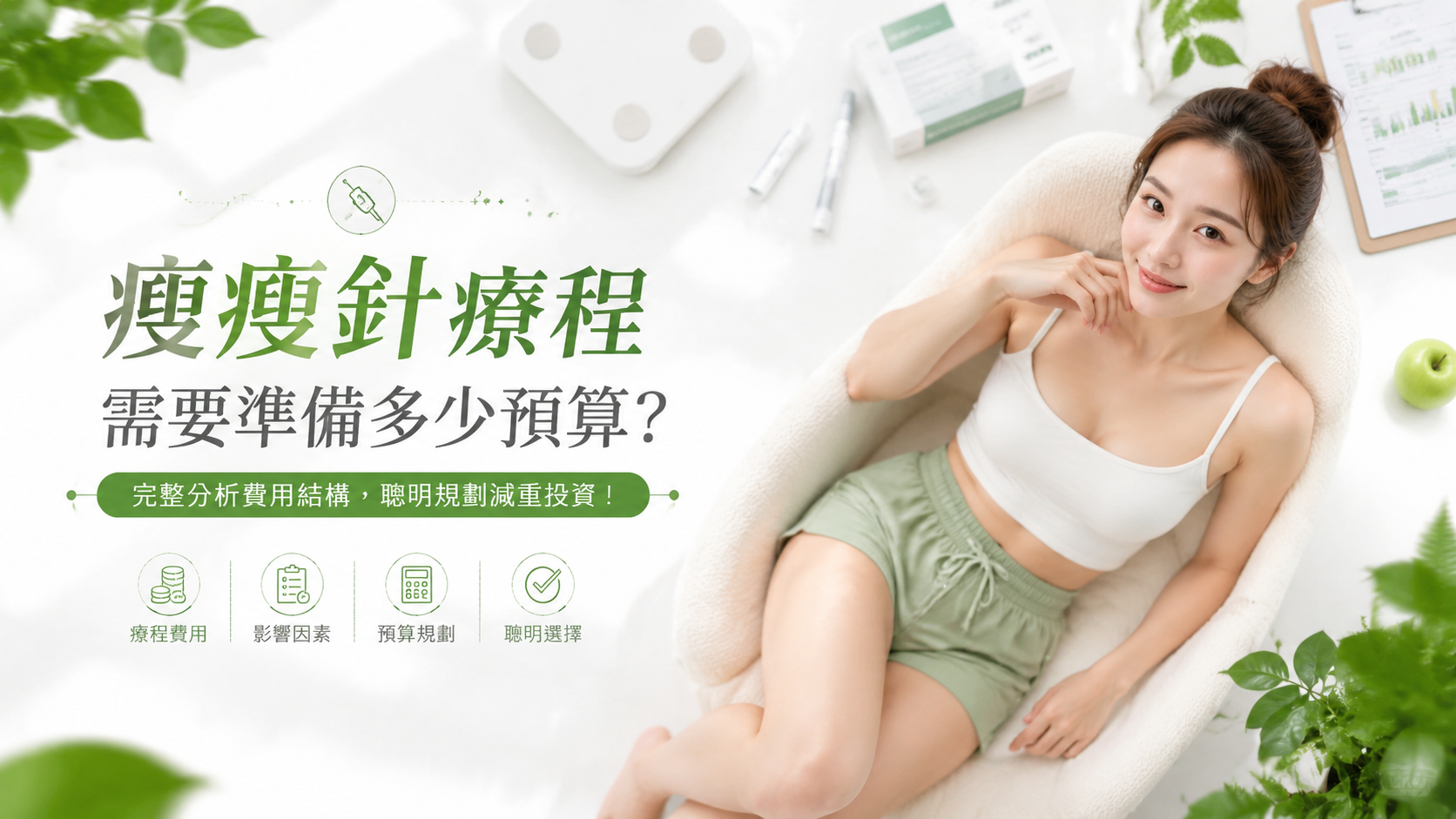 瘦瘦針療程需要準備多少預算？