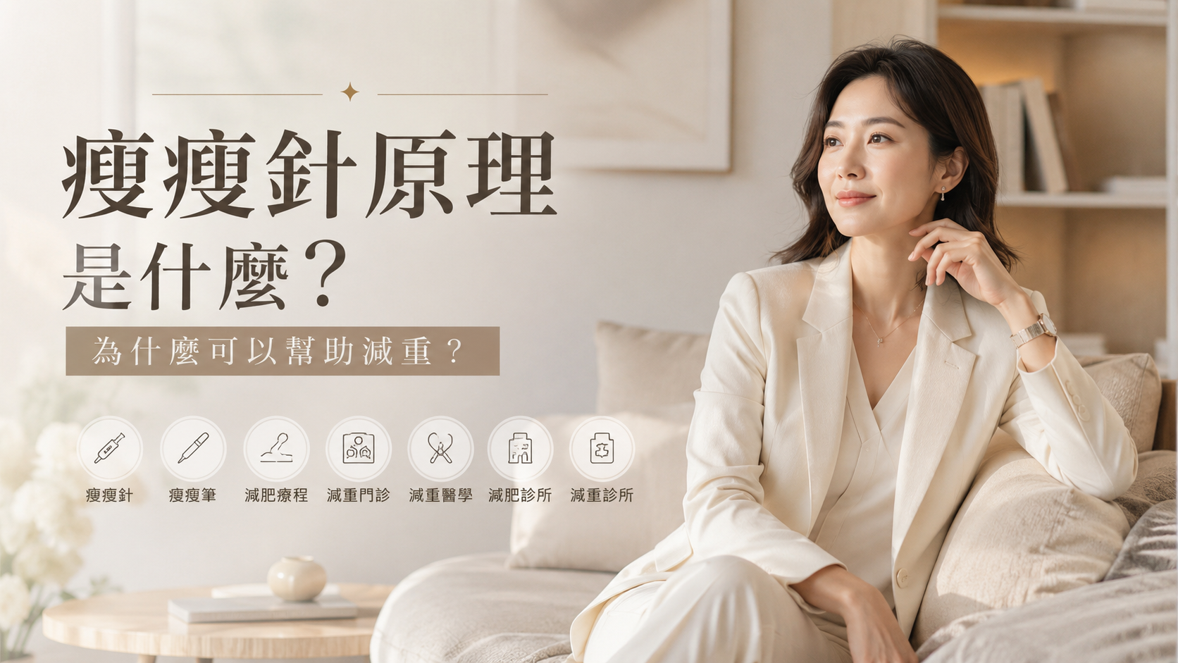 瘦瘦針原理是什麼？為什麼可以幫助減重？