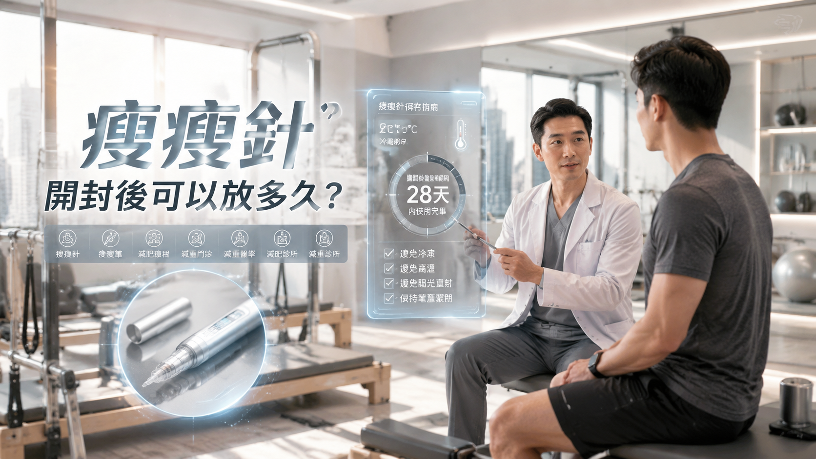 瘦瘦針開封後可以放多久？
