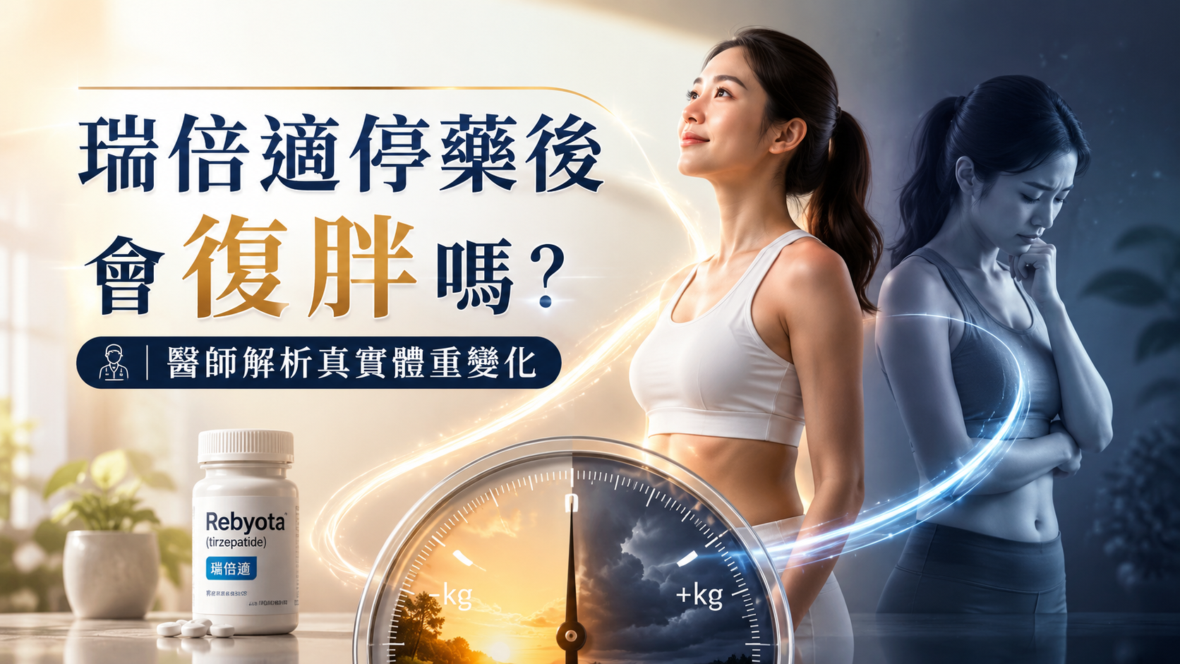 瑞倍適停藥後會復胖嗎？醫師解析真實體重變化