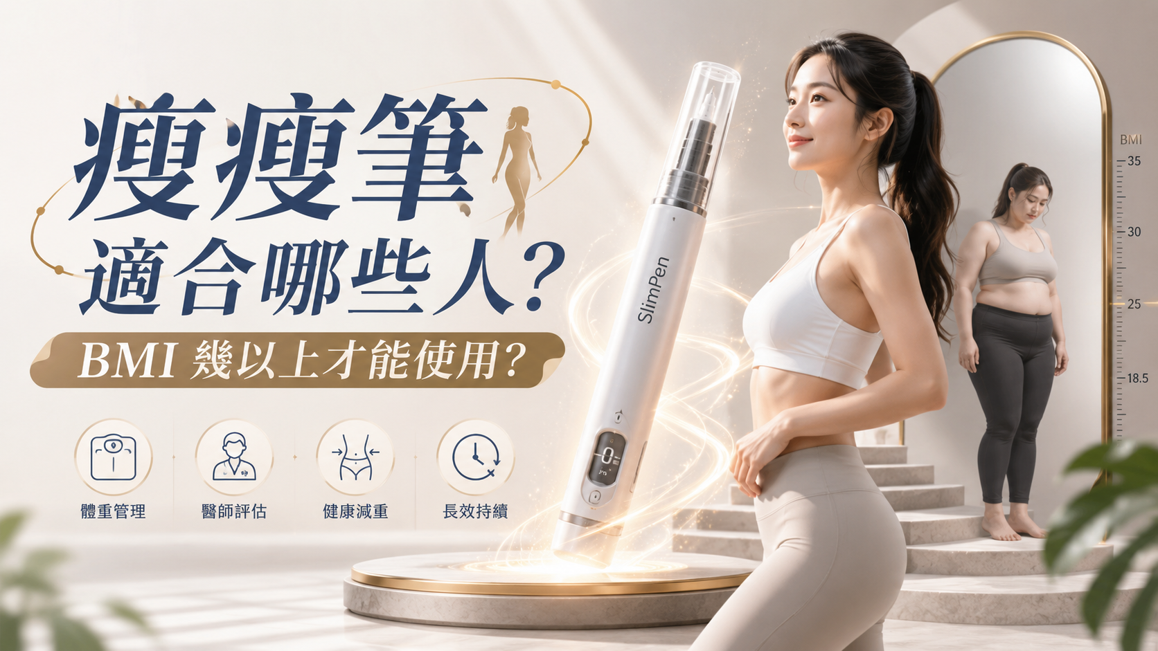 瘦瘦筆適合哪些人？BMI 幾以上才能使用？