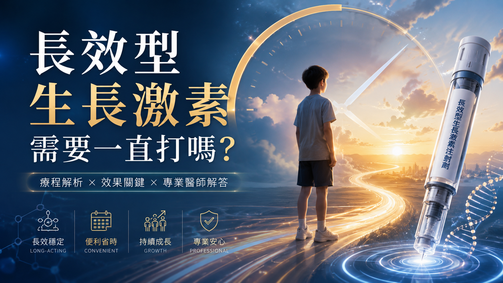 長效型生長激素需要一直打嗎？