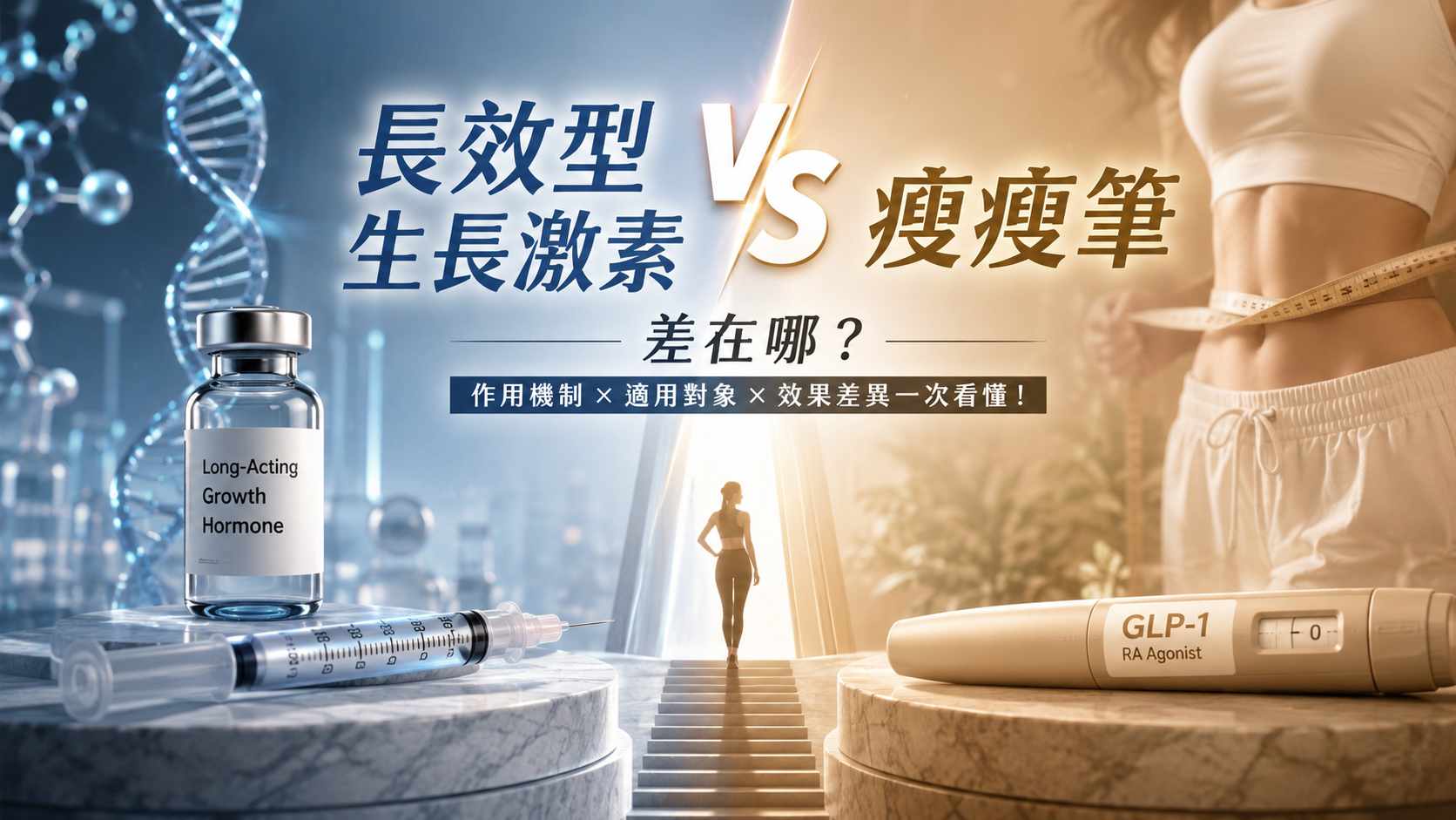 長效型生長激素和瘦瘦筆差在哪？