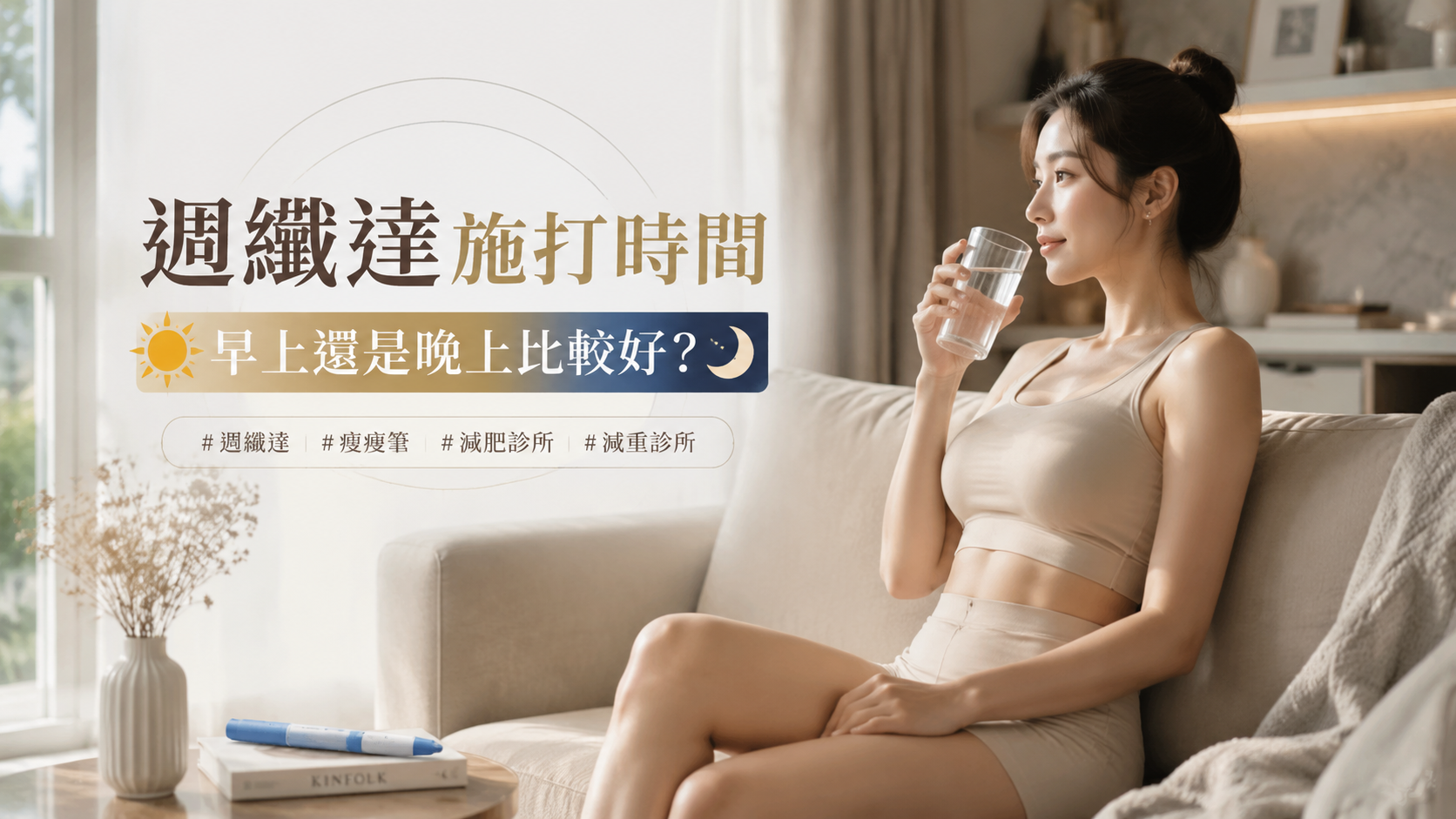 週纖達施打時間早上還是晚上比較好？