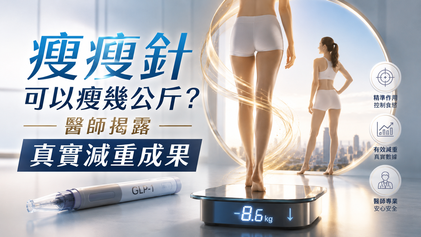 瘦瘦針可以瘦幾公斤?醫師揭露真實減重成果