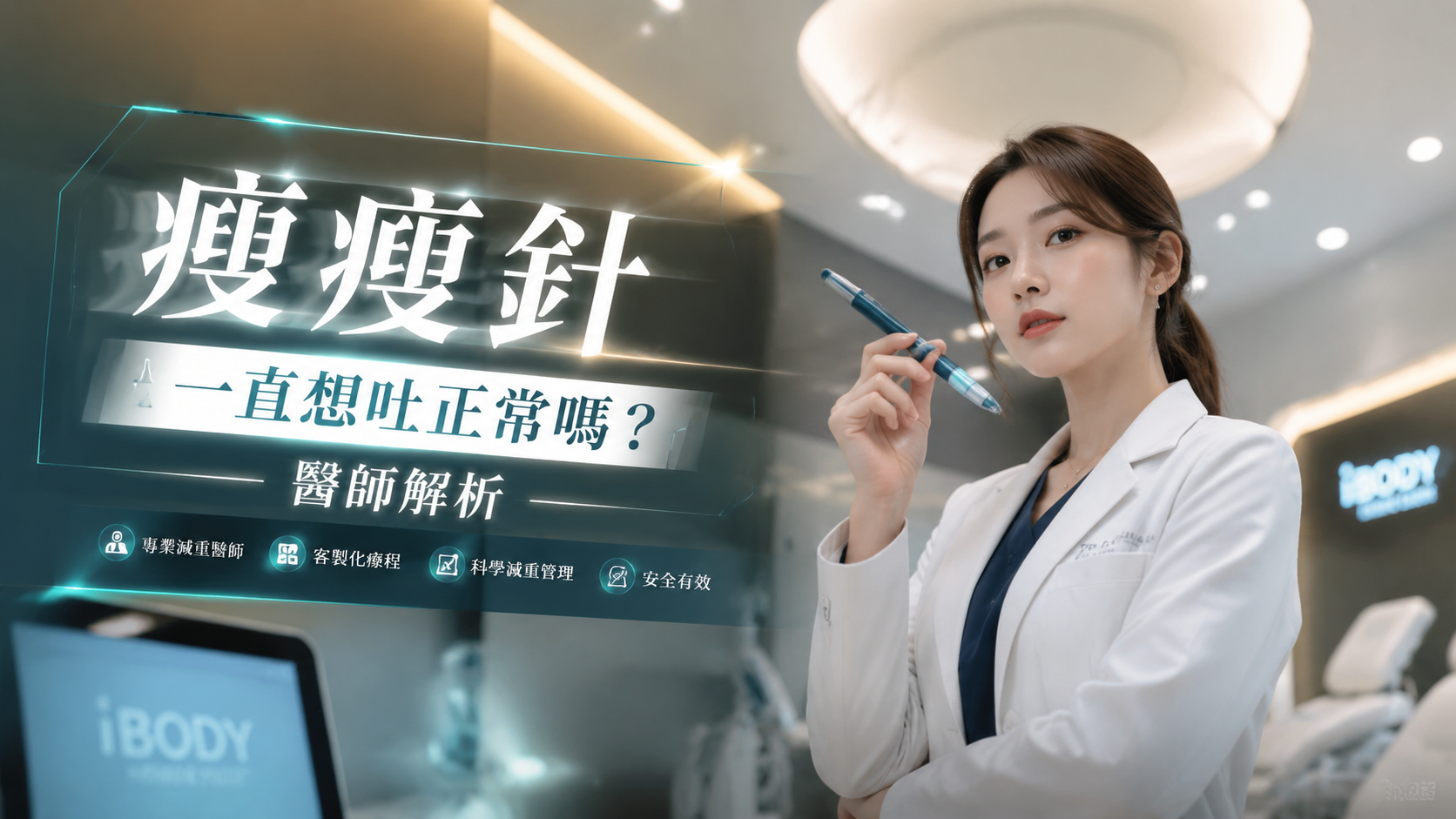 瘦瘦針一直想吐正常嗎？醫師解析