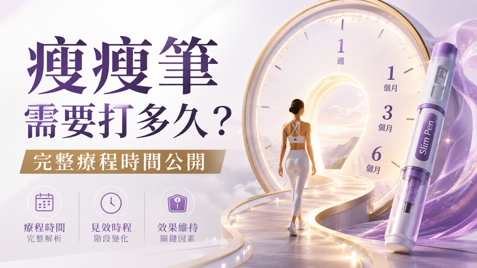 瘦瘦筆需要打多久？完整療程時間公開