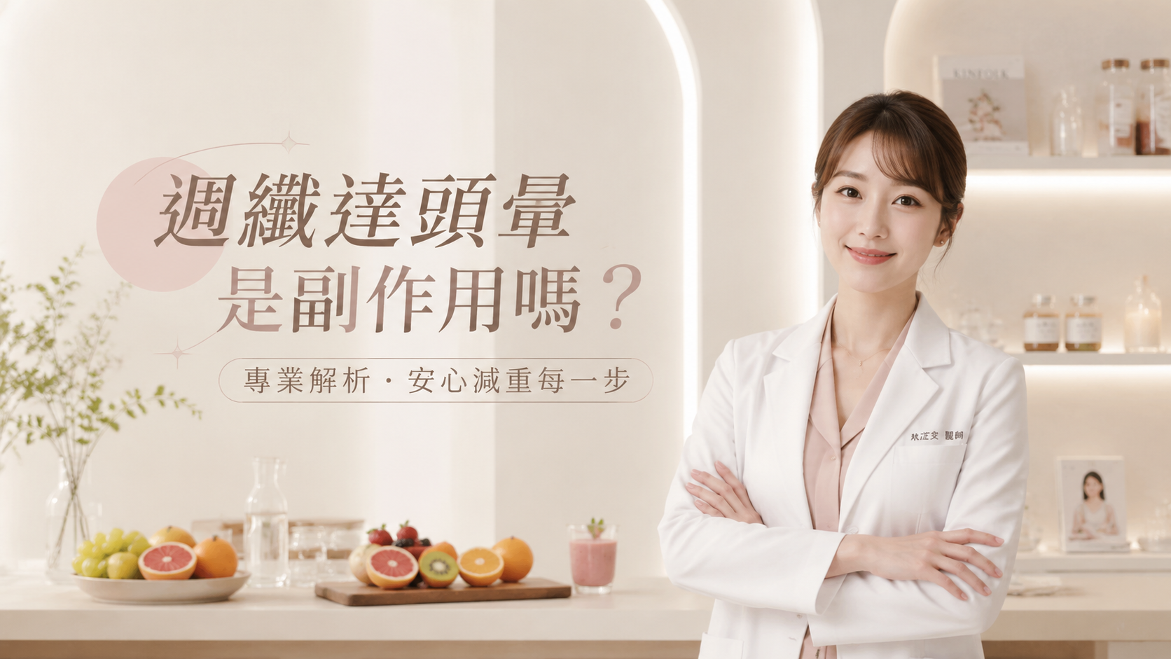週纖達頭暈是副作用嗎？