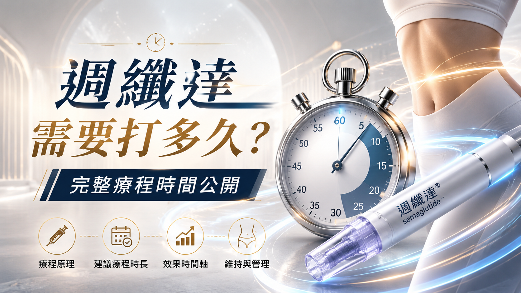週纖達需要打多久？完整療程時間公開