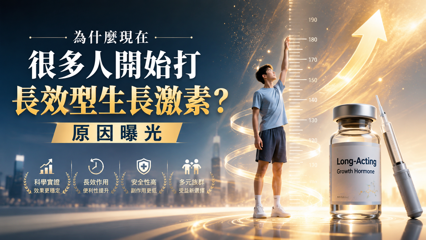 為什麼現在很多人開始打長效型生長激素?原因曝光