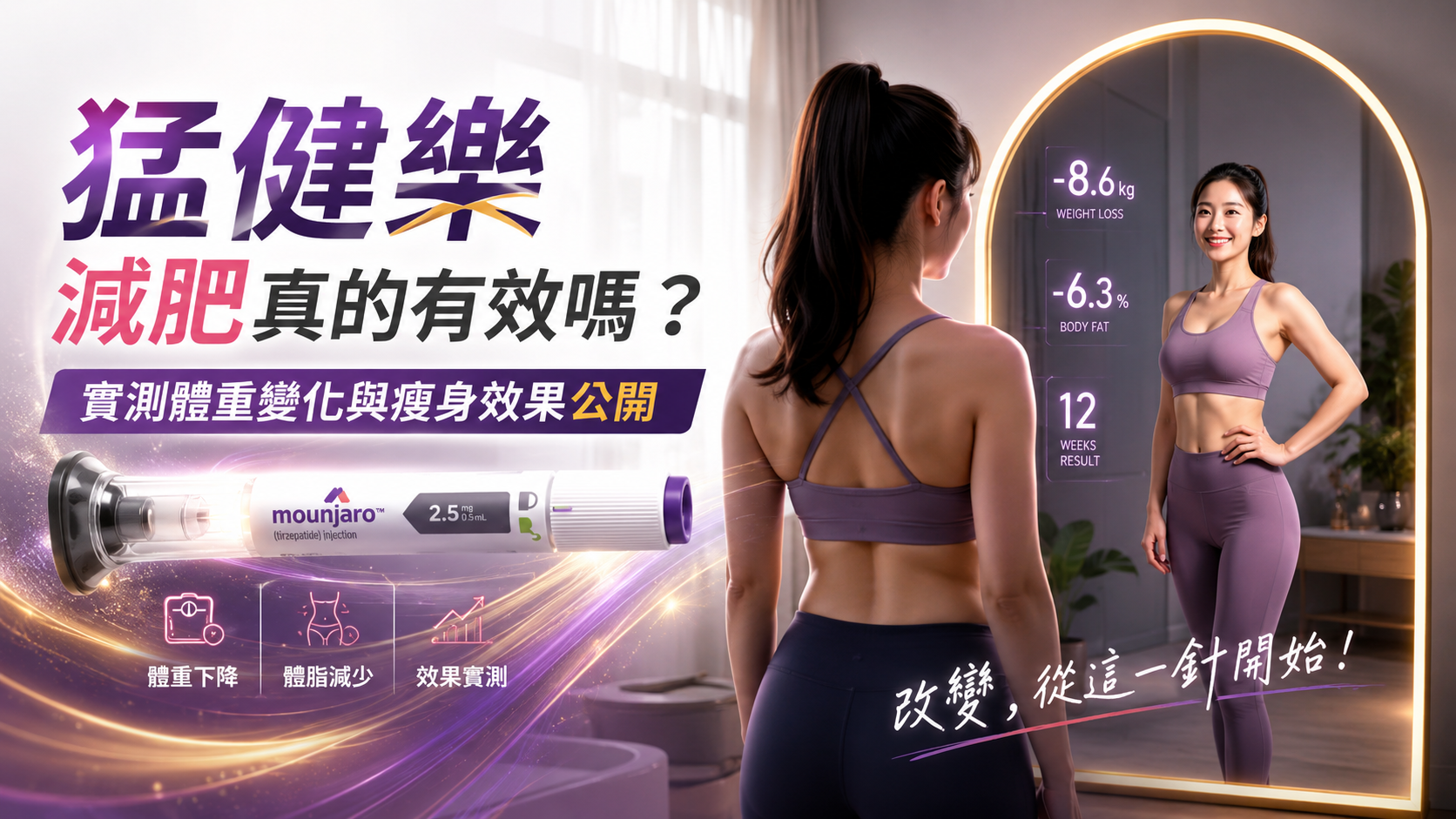 猛健樂減肥真的有效嗎？實測體重變化與瘦身效果公開