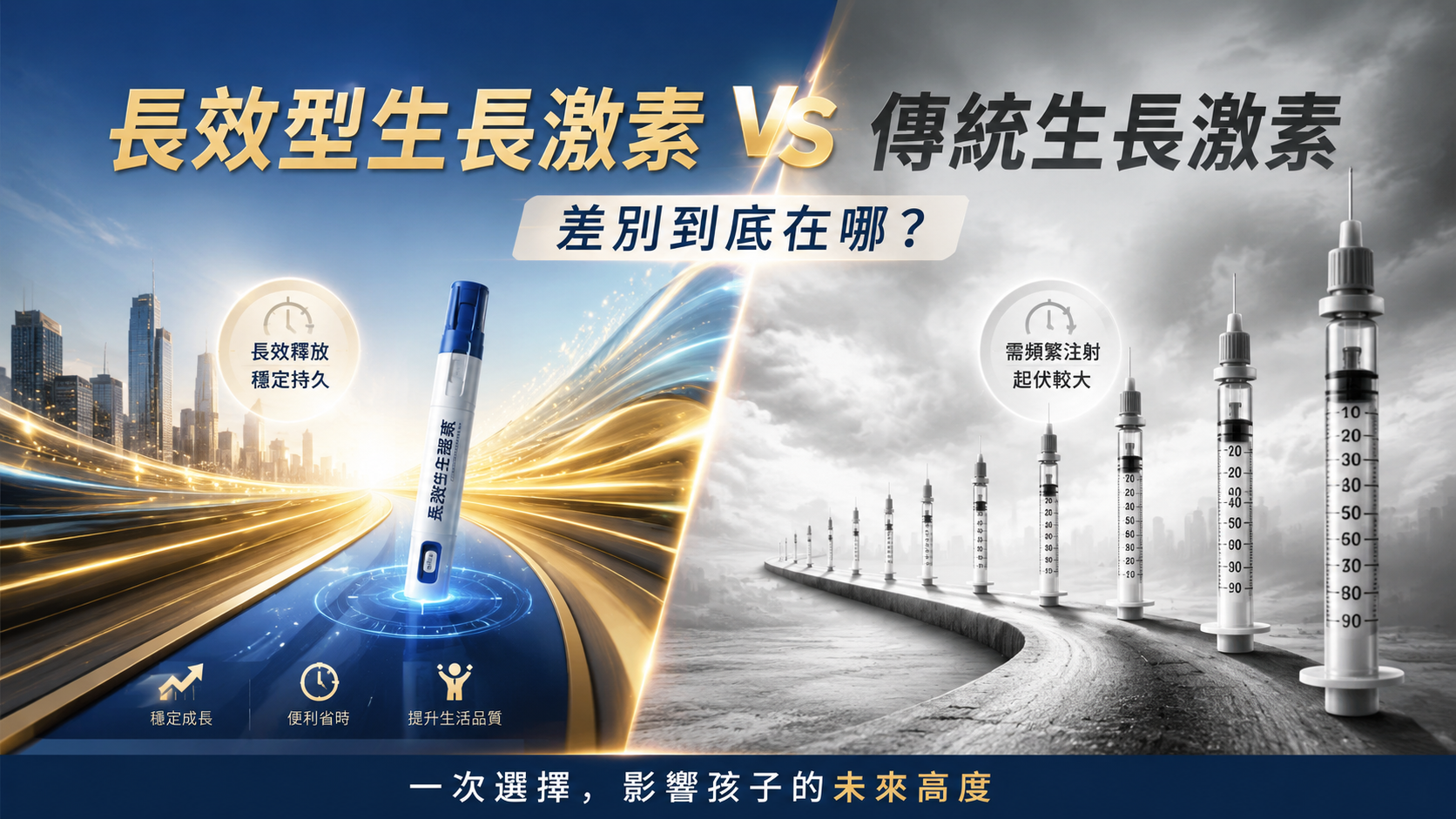 長效型生長激素 vs 傳統生長激素：差別到底在哪？