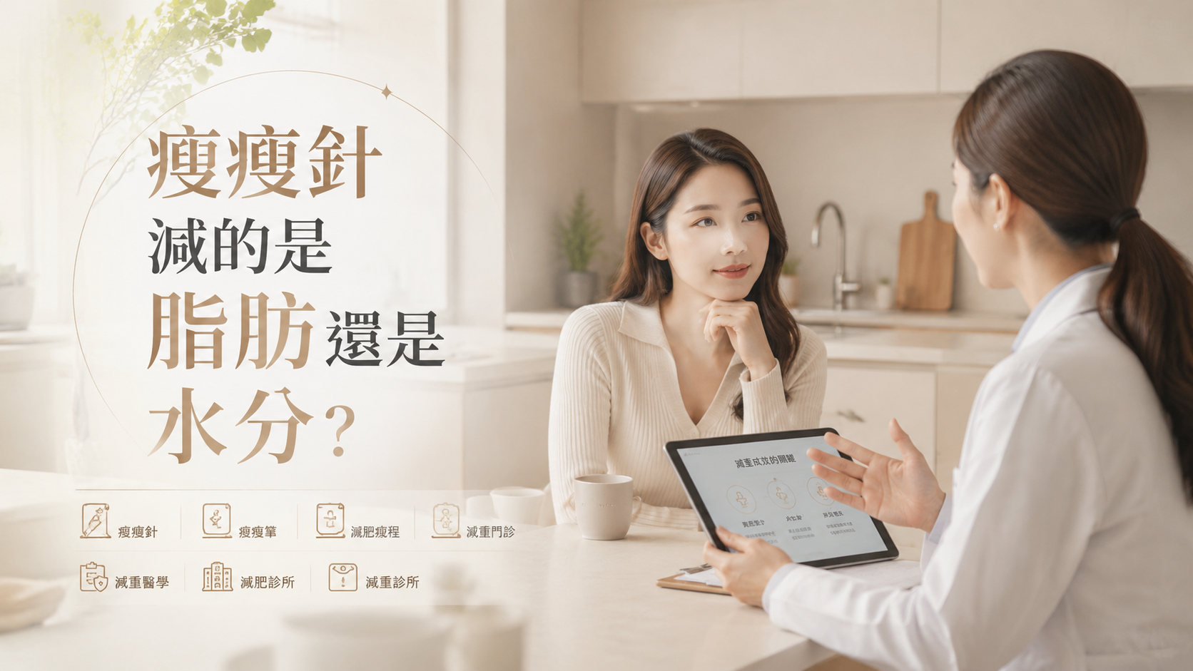 瘦瘦針減的是脂肪還是水分？