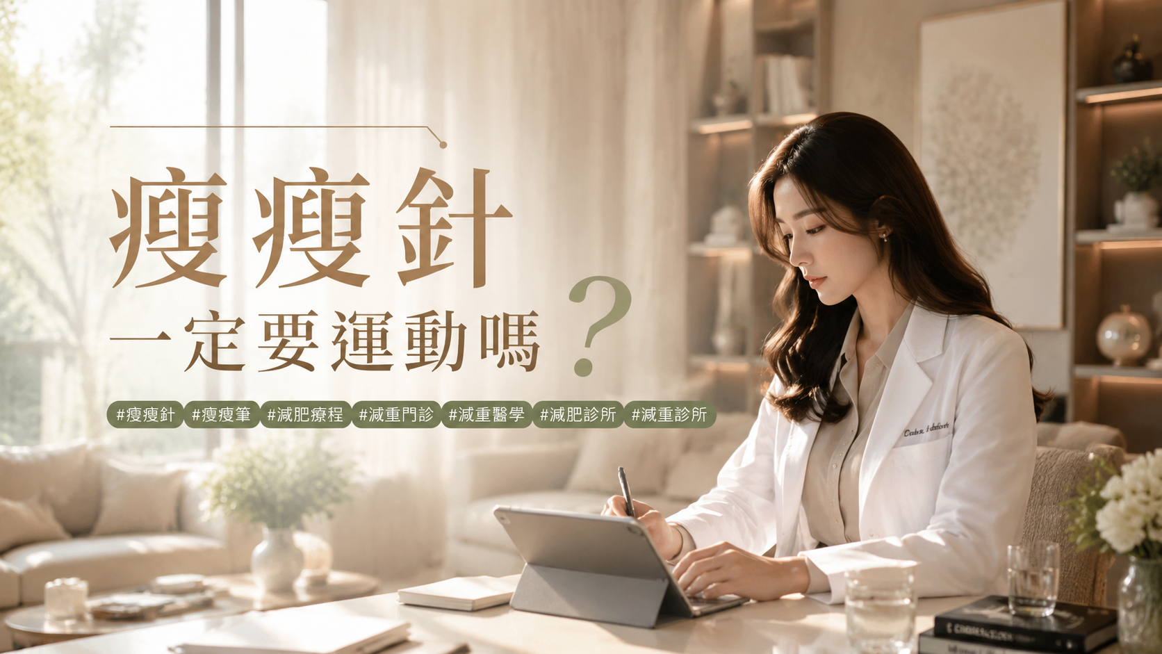 瘦瘦針一定要運動嗎？