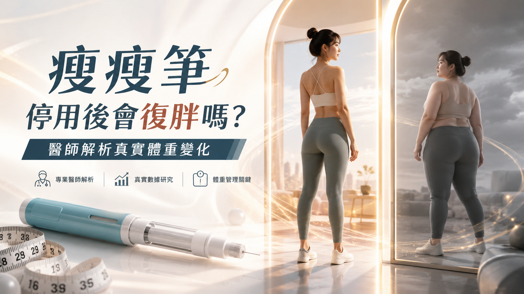 瘦瘦筆停用後會復胖嗎？醫師解析真實體重變化
