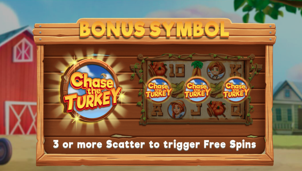 Chase the Turkey slot main image