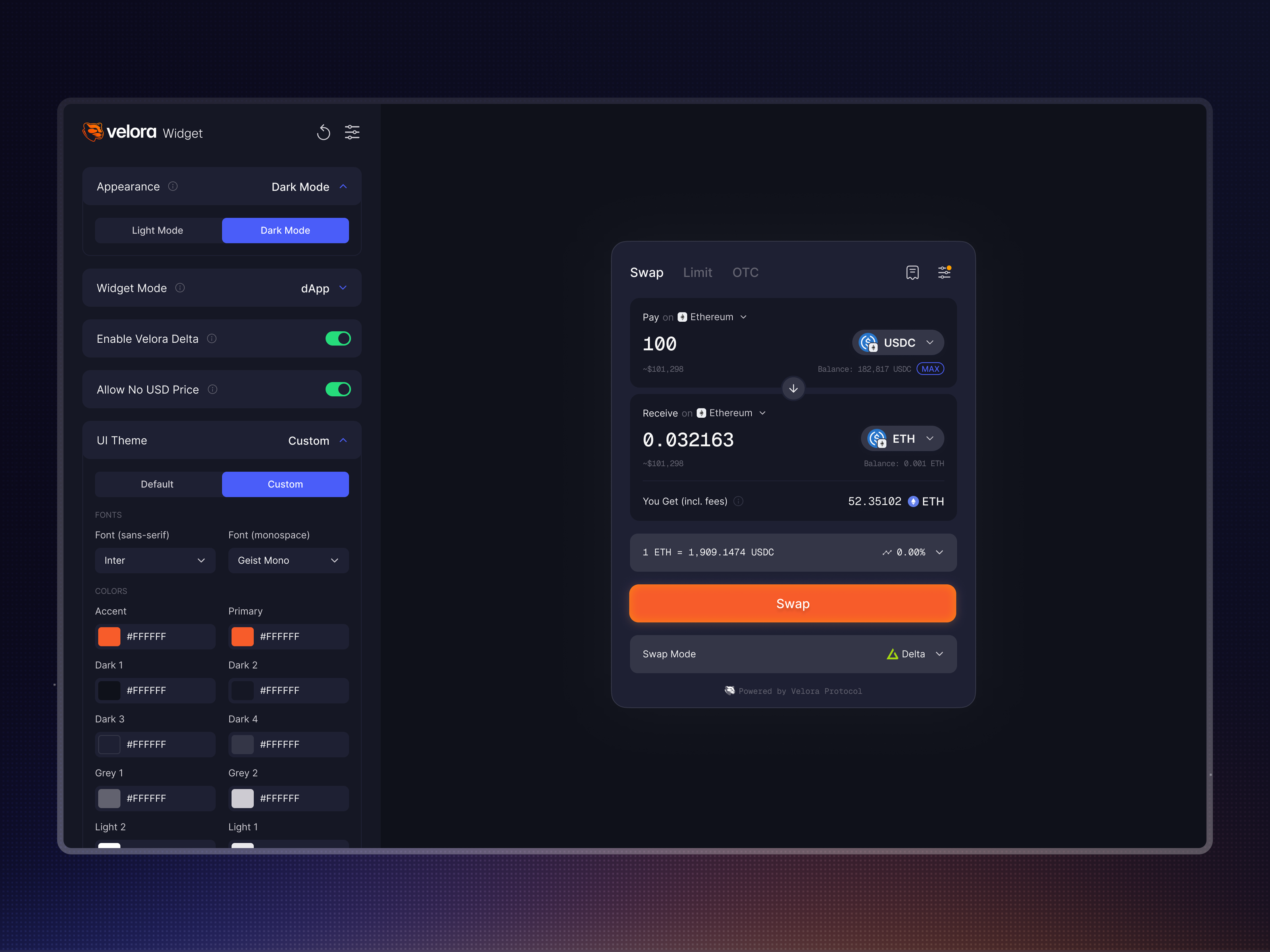 Widget Playground is a no-code configuration interface where partners can try and customize their widget integration