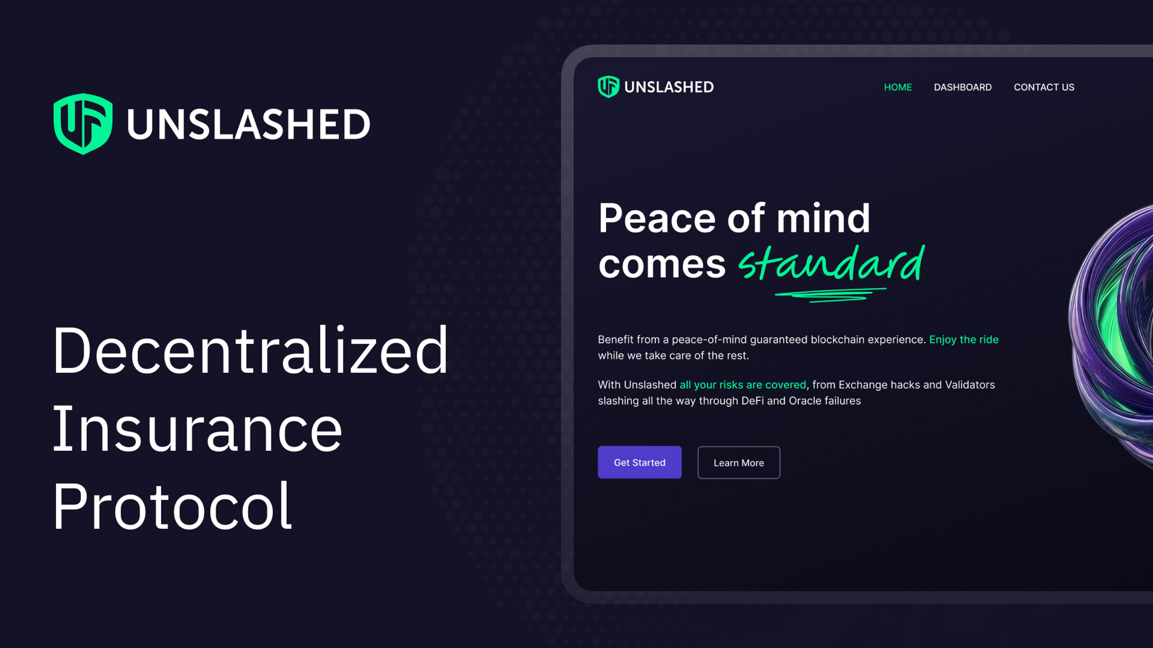Unslashed Finance Design Case Study