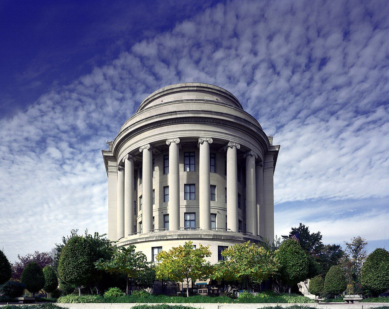 The Federal Trade Commission building in Washington, D.C., photographed by Carol M. Highsmith in 2005.
