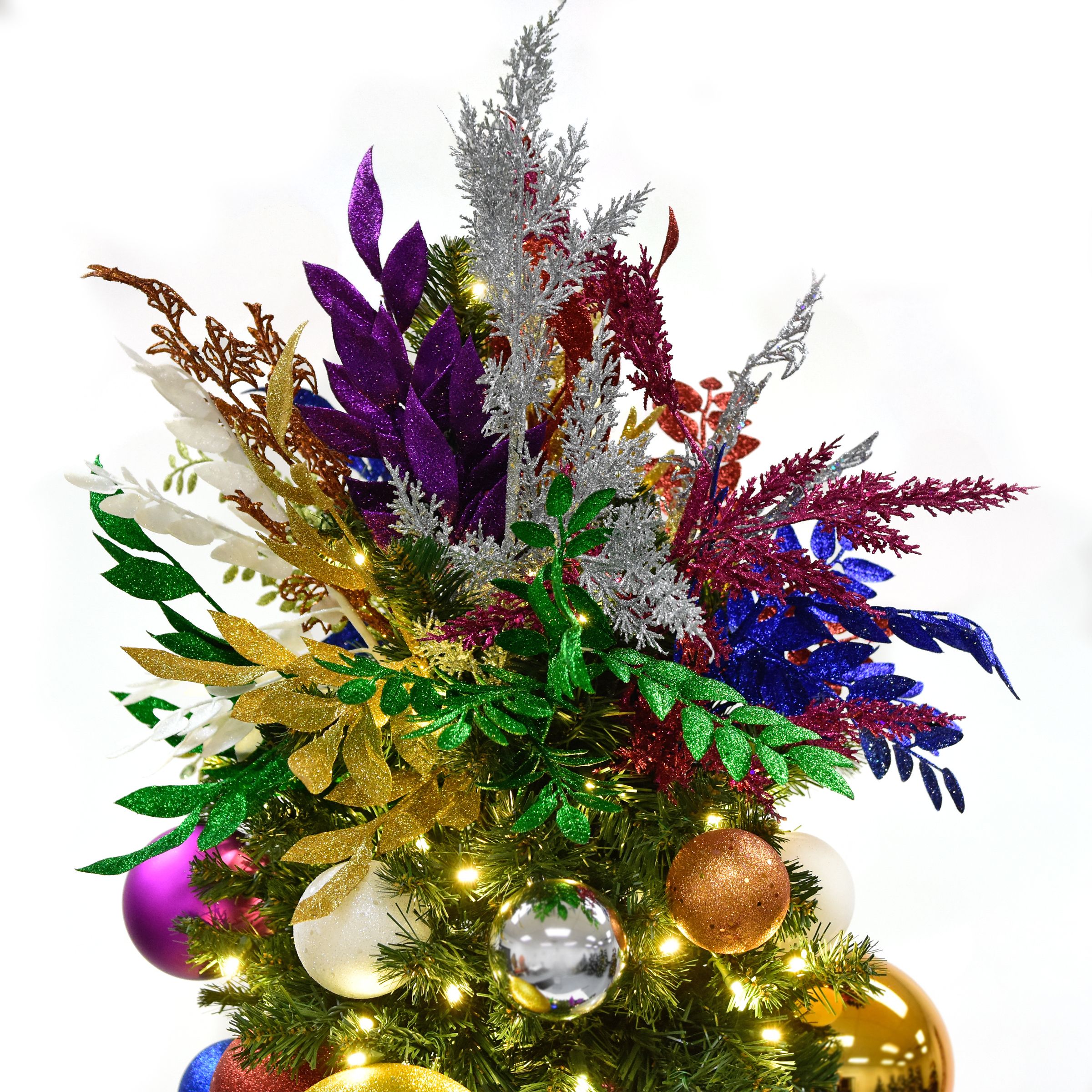 Multi-color Christmas Tree Topper