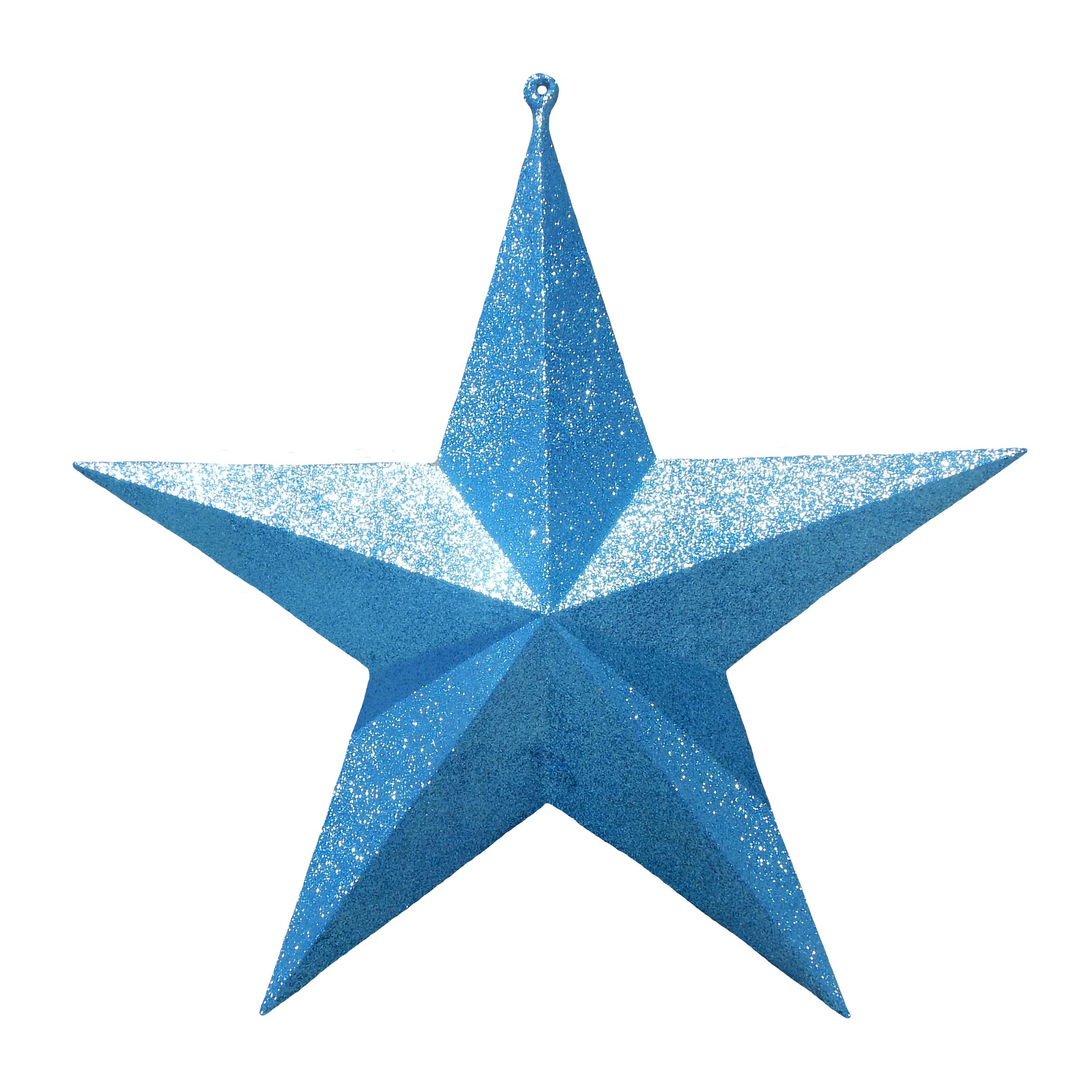 Oversized fiberglass star ornament